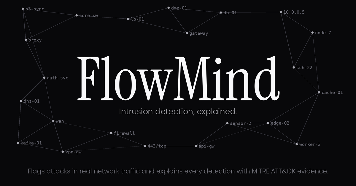 FlowMind — network intrusion detection